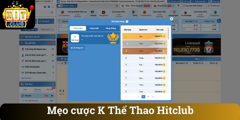 Mẹo cược K Thể Thao Hitclub