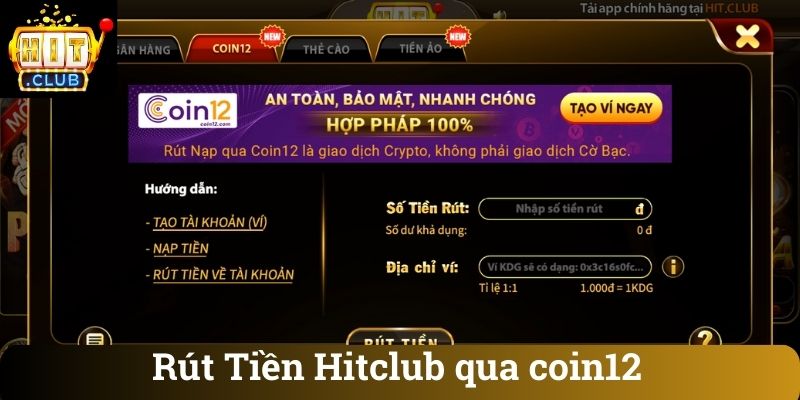 Rút Tiền Hitclub qua ngân hàng